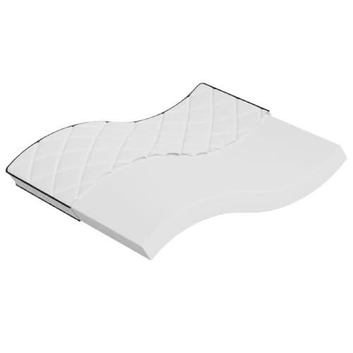 Teenpull Colchón de espuma media-suave de 160 x 200 cm, transpirable y respetuoso con la piel, con funda extraíble, para un sueño reparador y una gran comodidad en el dormitorio