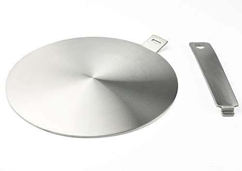 Image of Kitchen Plate Stainless Steel Interface Disk Induction Heat Induction Plate (20cm)