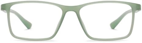 LENSKART BLU | Zero Power Blue Cut Computer Glasses | Anti Glare, Lightweight & Blocks Harmful Rays | Full Rim Square | 100% UV Protected |