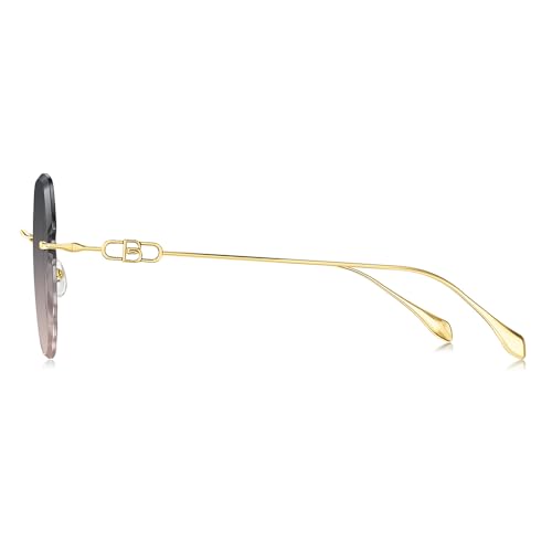 BOLON Women Lady Elegant Oversized Trendy Sunglasses, Exclusive Eyewear Brand of EssilorLuxottica3