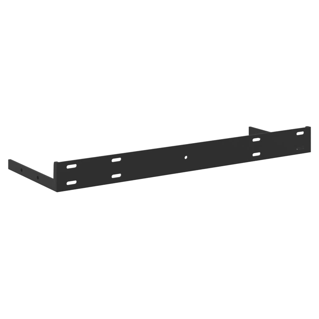 Estantería de pared, 4 unidades, color gris hormigón, 50 x 23 x 3,8 cm, MDF, fácil expansión de la superficie de la pared, estantería de almacenamiento para dormitorio, salón