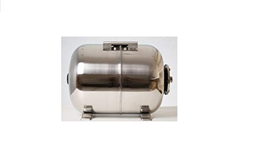 Preisvergleich Produktbild Structio International Hauswasserwerktank 50l Edelstahl Membrandruckkessel Druckkessel