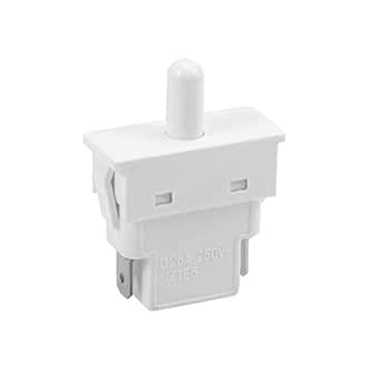 Fielect LTK-17 Refrigerator Door Light Switch Momentary Fridge Switch Normally Closed 29.8mm X