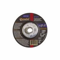 Gemini Cut-Off Wheel, Type 27, 4 1/2 in Dia, 1/4 in Thick - 10 Each