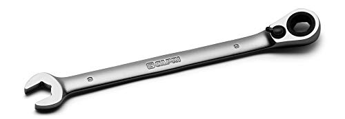 Capri Tools 6-Point Reversible Ratcheting Combination Wrench, Long Pattern, 9 mm, Metric (CP15009)