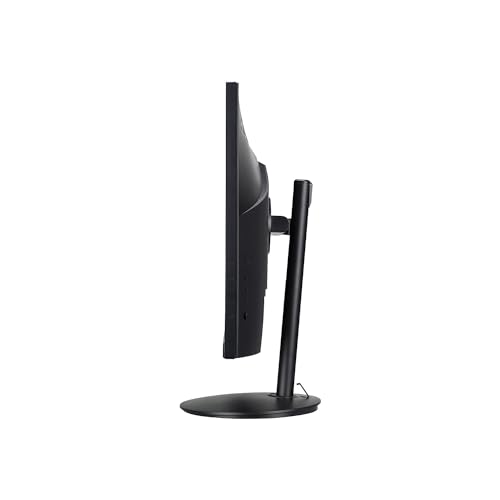 Image of acer CB272 Dbmiprcx 27 inch Full HD (1920 x 1080) IPS Frameless, AMD FreeSync, 1ms VRB, ErgoStand Monitor with Full HD Adjustable Webcam (Display Port, HDMI & VGA Ports),Black
