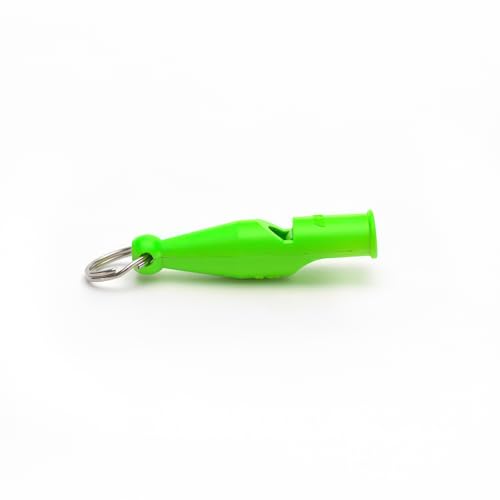 ACME genuine Pro Trialler Gun Dog Whistle no. 212. BPA free plastic. Holds its frequency. Great all-rounder. Good for distance and heavy cover. Disobedient and hard of hearing dogs (Day Glow Green)