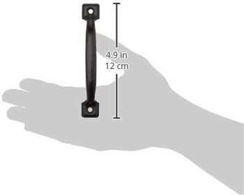 Wright Products V434BL, 4-3/4" Screen Door Pull, Black, 4 3/4