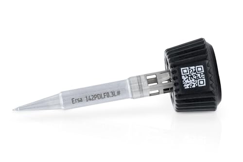 ERSA ERSADUR 142PDLF03L verlängert, bleistiftspitz 0,3mm – für i-TOOL TRACE & i-TOOL MK2, i-CON TRACE IoT & i-CON MK2 sowie ERSA Lötstation A100 – mit patentierter Beschichtung