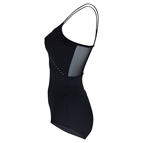 Justaucorps de danse noir fille Intermezzo 31584 taille 6 extensible