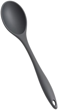 Colher de Silicone para Cozinha Alimentos Flexível Resistente a 2...