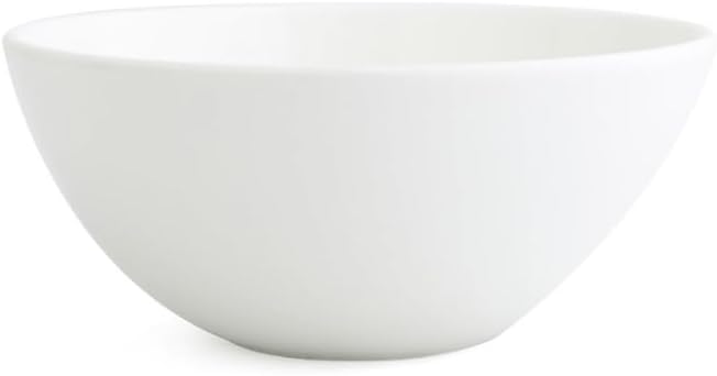Ceramic White Soup Bowls Household Instant Noodle Salad Dessert Fruit Tableware
