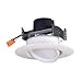 Satco S39466 Transitional LED Downlight in White Finish, 3.47 inches