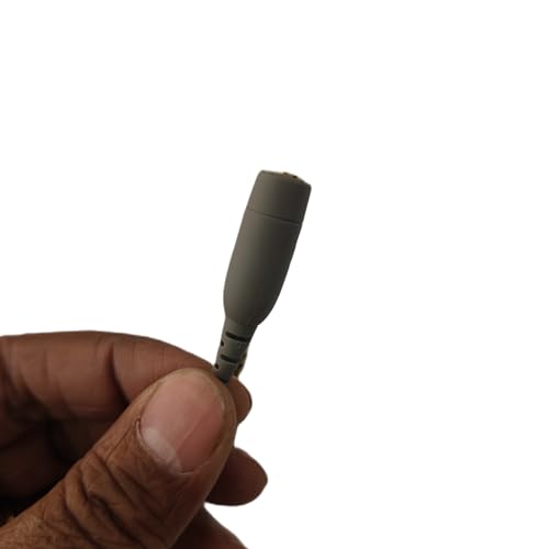 Image of ELFOG TRRS to TRS Adapter - 3.5mm (Female) TRRS Microphone Adapter Cable to 3.5mm TRS (Male) for Cameras and Recorders