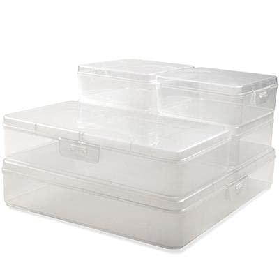 SUNWARE Q-line Sortimentskasten Box 3,6 Liter - 296 x 250 x 52mm - transparent – Bild 2