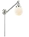 Innovations 237-SN-G201-6-LED 1 Light Vintage Dimmable LED Swing Arm, Brushed Satin Nickel