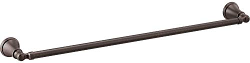 🔥 Crazy Deals Delta Faucet 73224-RB Woodhurst Towel Bar, 24 Inch, SpotShield Venetian Bronze