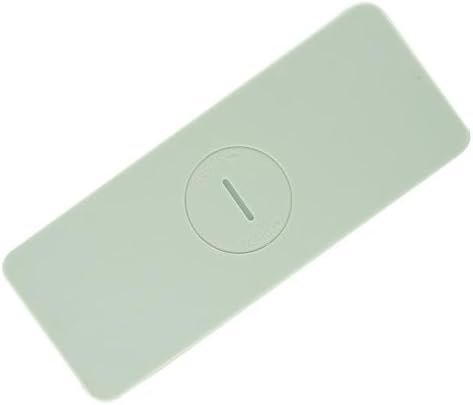 Back of the remote control with the battery cover securely closed.