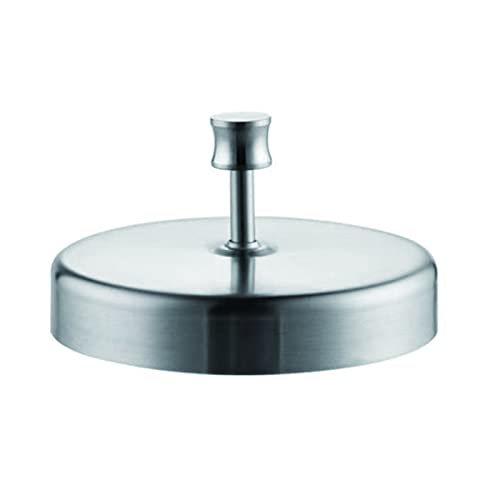 Hamburguesa Prensa Hamburguesa Hamburguesa Maker - Molde de acero inoxidable 304 de grado alimentario para hamburguesa Anillo para carne más allá de vegetariano pavo carne vegana (L)