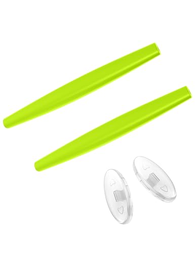 Kit plaquettes de nez et manchons Oakley Crosshair 1.0 vert taille unique