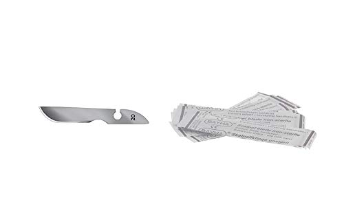 12x Bayha Skalpellklingen, unsteril, Klingen einzeln verpackt, Figur 20 Cover