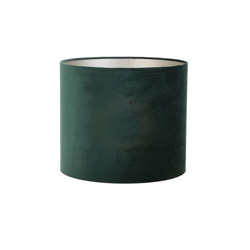Light & Living Lampenschirm Zylinder Velours - Dutch Green - Ø40x30cm - Zylinder - Samt