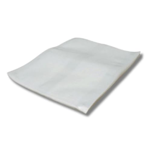 Plain Vacuum Bags 300 x 450mm – 65 Micron Clear Food-Grade PA/PE Vacuum Pouches – Side & Bottom Weld – Durable Packaging for Meat, Fish, Cheese, Nuts & More (100)