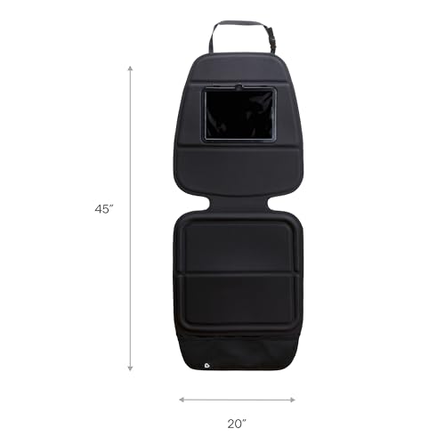 Munchkin Car Seat Cover with Tablet Holder for Under Baby Car Seats and Toddler Booster Seats, Elite Seat Guardian Protector, Rear and Forward Facing, Dark Grey by Munchkin - Image 5