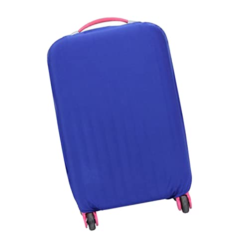 Elastic Luggage Protector Suitcase Covers Blue Full Stretch for 26-30 Inches Suitcases