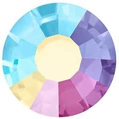 144pcs Preciosa Viva 12 Crystal AB Flatback Hot Fix ss12 Rhinestone Embellishments