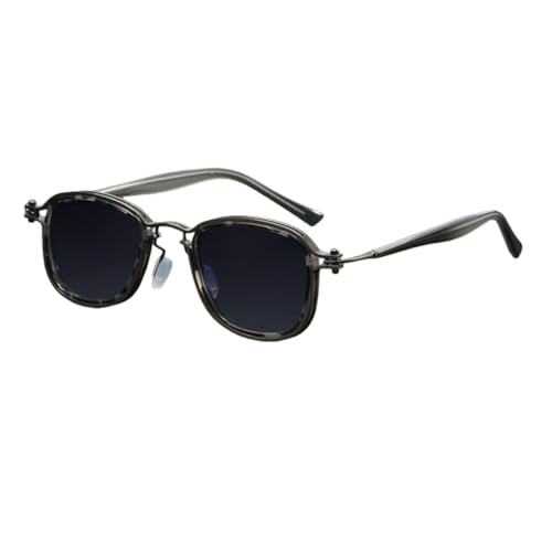 Lunettes de soleil rétro en métal pour stopper l'éblouissement en extérieur