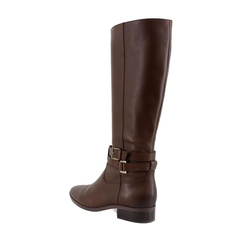 Naturalizer Womens Rory Wide Calf Leather Knee-High Boots Brown 8.5 Medium (B,M)3