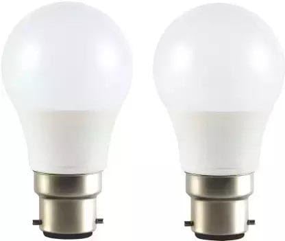 navtarang 3w Bulb B22 6500K and 15w Panel Light AL HVY RD 3000k BRB Combo