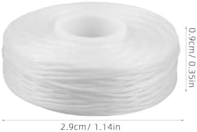 BELLIFFY Replacement Polyester Dental Floss Thread Refill for Teeth Cleaning and Braces, Break-Resistant Oral Care Floss Spool for Reliable Interdental Cleaning, Compact and Portable Design - 1
