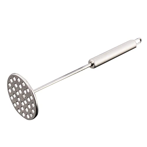 Garneck Potato Ricer Twist Stainless Steel Vegetable Masher Fruit Masher Kitchen Tool for Mashed Potatoes