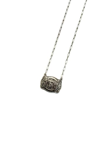 Collier monogramme cadeau personnalisé anniversaire initiale style country