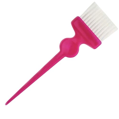 Termix Paletina Profesional para Tinte, Mango Ergonómico, Pincel Preciso para Mezclar y Aplicar Tinte Pelo Mujer Profesional (Fucsia Fibra Blanca, Grande)