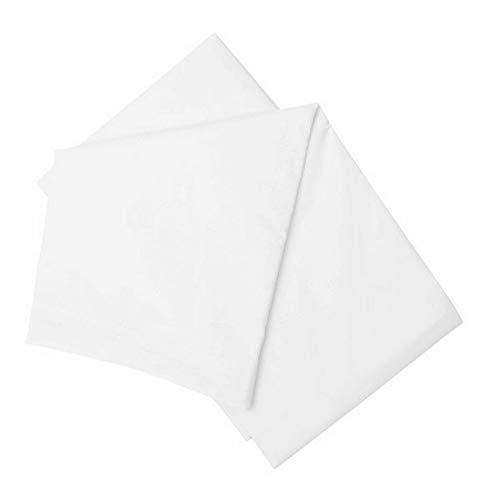 Belledorm 100% Brushed Cotton Flannelette 15 Inch Extra Deep Fitted Sheet, White, Super King