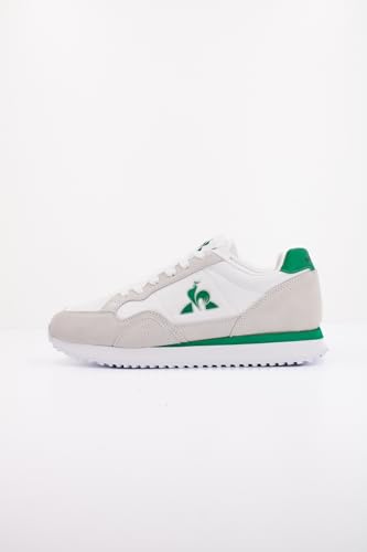 Le Coq Sportif Jet Star_2 Optical White/Jolly Green, Chaussures Unisexes pour Adulte, Blanc/Vert (Optical White Jolly Green), 40 EU