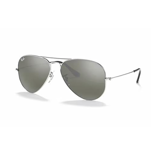 Ray-Ban RB3025 Aviator Large Metal W3275 55M Silver/Crystal