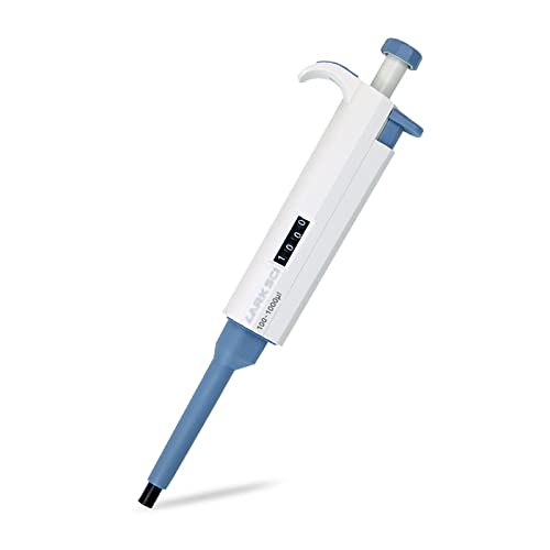 Larksci Micropipette 100-1000Ul Volume Adjustable Pipettor Accuracy Volume Micro Pipette Single Channel #TOP1