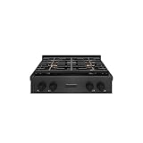 ZLINE 30 in. Paramount Gas Rangetop with 4 Burner DuoPro™ Cooktop in Black Satin Stainless Steel (PSRTBS-30)