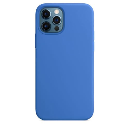 Housse pour iPhone 13 en silicone bleu : l'accessoire idéal de vos journées