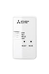 Mitsubishi Electric MAC-587IF-E Module Wi-FI pour climatiseur Fixe, télécommande Via Smartphone App Melcloud, Compatible avec Amazon Alexa et Google Home, Blanc