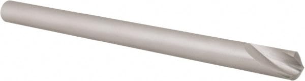 Hertel Spotting Drill, 1, High-Speed Steel, 5/8" Shank Diameter, 5/8" Cutting Diameter, Bright/Uncoated Finish, Right Hand Cut, 120 Degree, 1-3/8" Flute Length, 9" OAL
