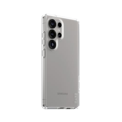 Care by Panzer Flagship Coque de combat urbaine avec cadre transparent pour Samsung Galaxy S25 Ultra – Fine et résistante, anti-jaunissement, protection améliorée de l'appareil photo, plastique