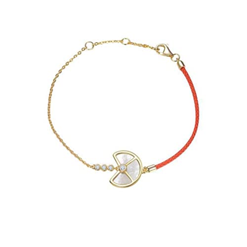 Pendentif en perles bracelet argent S925 femme cadeau idéal
