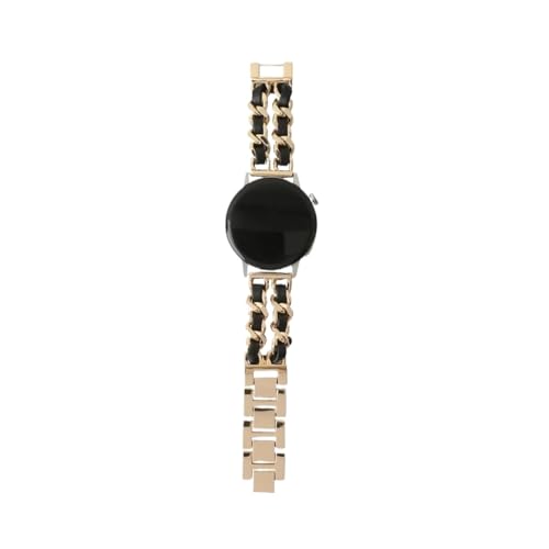 20mm/22mm fAU[^Xgbv ɓKSamsung Galaxy Watch 7 /6 /5/Pro/4 Classic 44/40/46mm Ή(Gold-black,For Galaxy Watch 5 40mm 44mm)