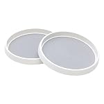 Lazy Susan Organizer, 10 Inch 360 Rotating Tray, 2 Pack