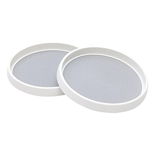 Lazy-Susan-Organizer-10-Inch-360-Rotating-Tray-2-Pack Lazy Susan Organizer, 10 Inch 360 Rotating Tray, 2 Pack - Image 1